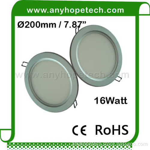 CE Rohs high quality diameter 200mm ultra thin suspended ceiling light diffusers